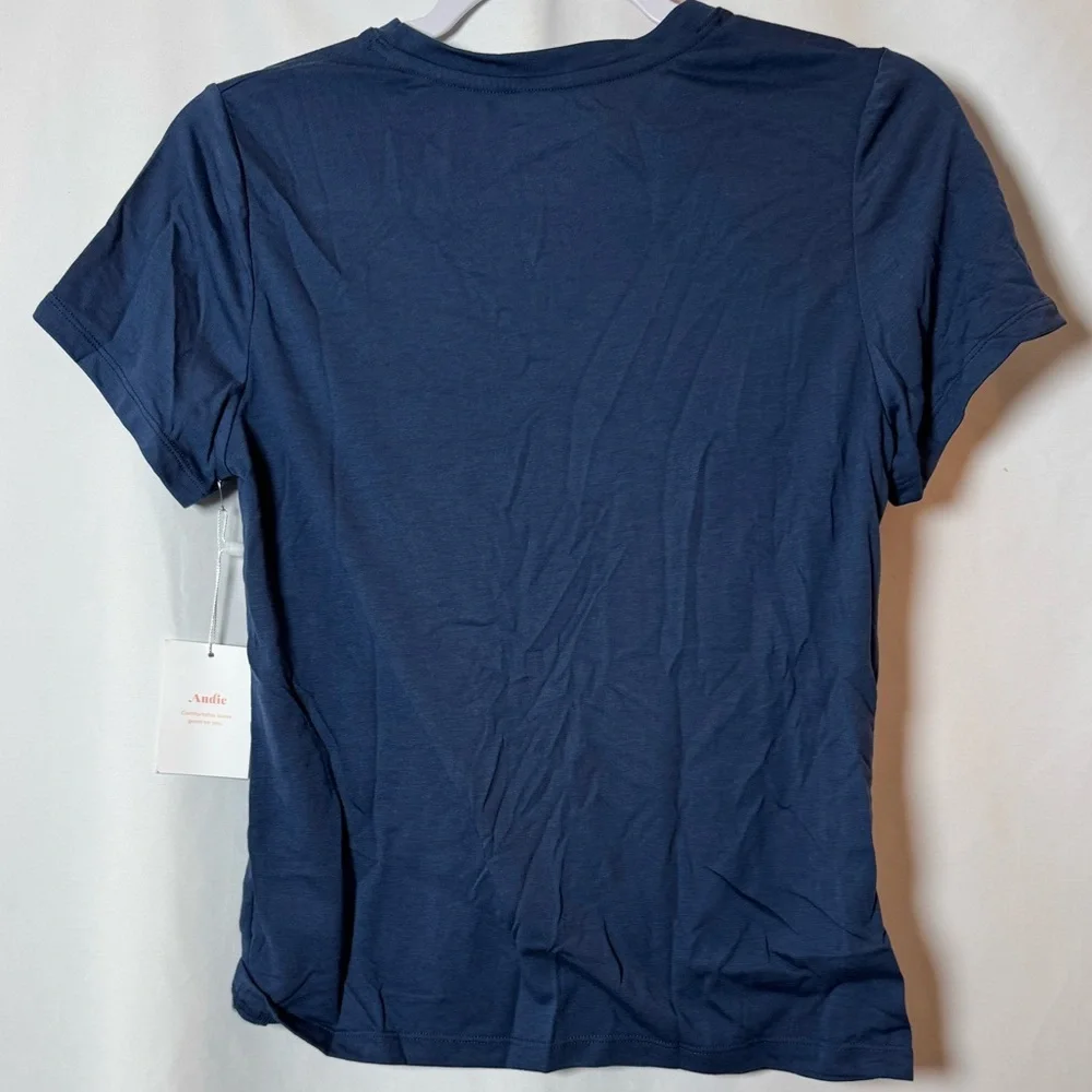 Andie The Classic Tee Blue S